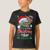 AW Ship Het is een kerstcruise 2024 Familie M T-shirt (Voorkant)