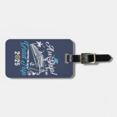 AW Ship Het is mijn Afstudeerder reis Afstuderen C Bagagelabel (Voorkant horizontaal)