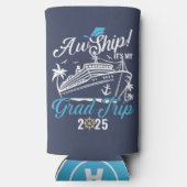 AW Ship Het is mijn Afstudeerder reis Afstuderen C Seltzer Blikjeskoeler (Achterkant)