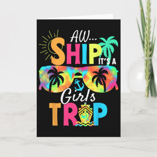Aw Ship! It's A Girls Trip Cruise 2025 Vacation Ma Kaart