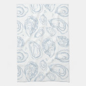 AW Shucks Oyster Keuken Handdoek (Verticaal)