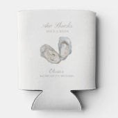 Aw shucks ze is een bruid bachelorette blikjeskoeler (Achterkant)