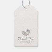 Aw shucks ze is een bruid bachelorette cadeaulabel (Achterkant)