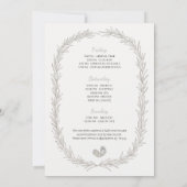 Aw shucks ze is een bruid bachelorette route kaart (Achterkant)