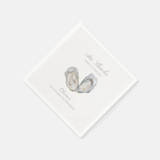 Aw shucks ze is een bruid bachelorette servet (Hoek)