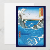 Awa Province, Naruto Whirlpools door Ando Hiroshig (Voorkant / Achterkant)