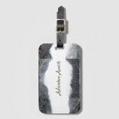 Awages voor avontuur bagagelabel (Voorkant (verticaal))