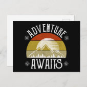 Awages voor avontuur briefkaart (Voorkant / Achterkant)