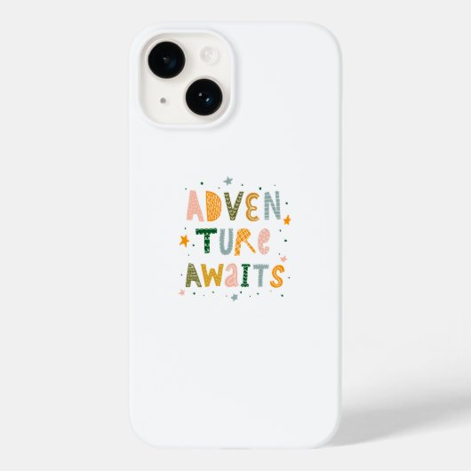 Awages voor avontuur Case-Mate iPhone case (Achterkant)