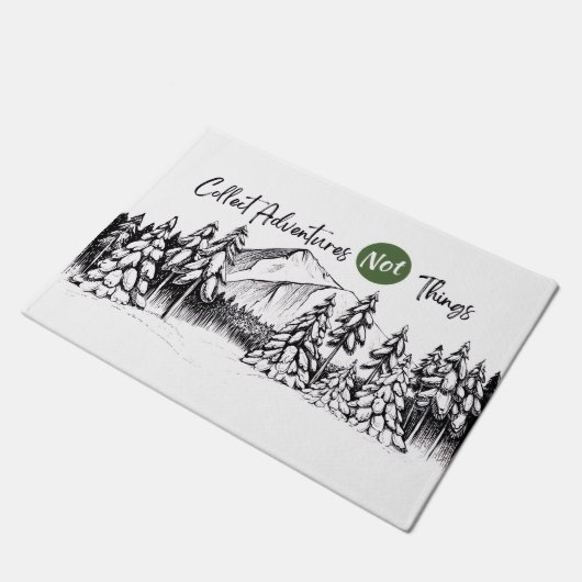 Awages voor avontuur deurmat (Schuin)