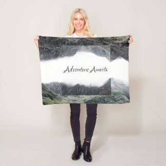 Awages voor avontuur fleece deken
