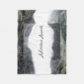 Awages voor avontuur fleece deken (Voorkant)