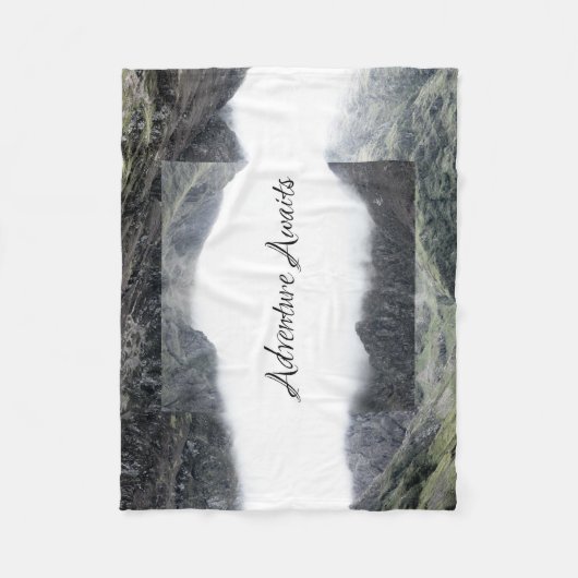 Awages voor avontuur fleece deken (Voorkant)