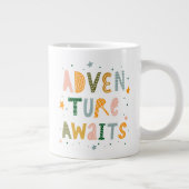 Awages voor avontuur grote koffiekop (Rechts)