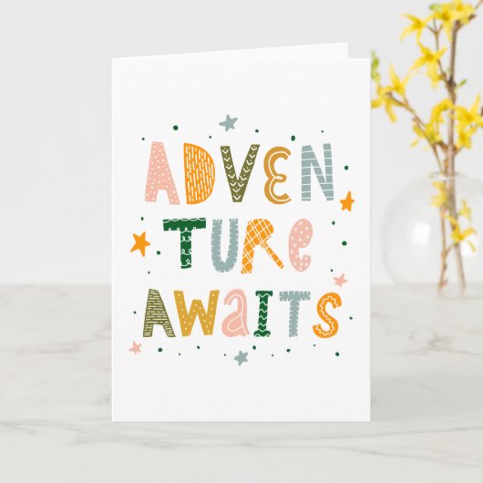 Awages voor avontuur kaart (Gele Bloem)