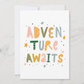 Awages voor avontuur kaart (Voorkant)