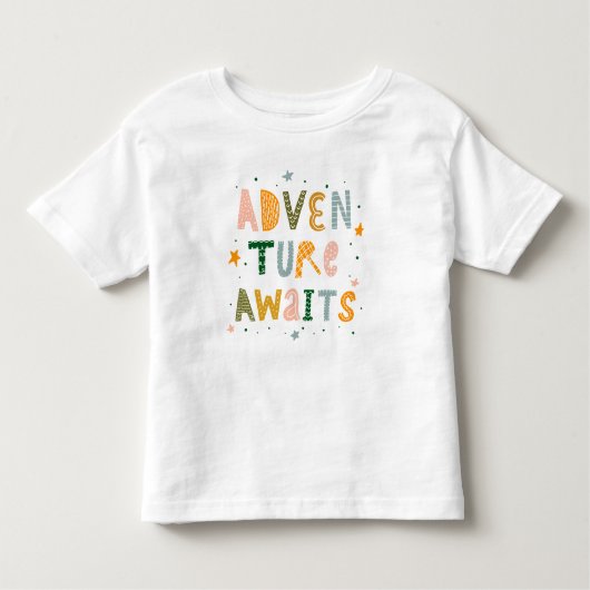 Awages voor avontuur kinder shirts (Voorkant)