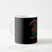 Awages voor avontuur koffiemok (Voorkant links)