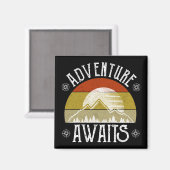 Awages voor avontuur magneet (Voorkant / Achterkant)