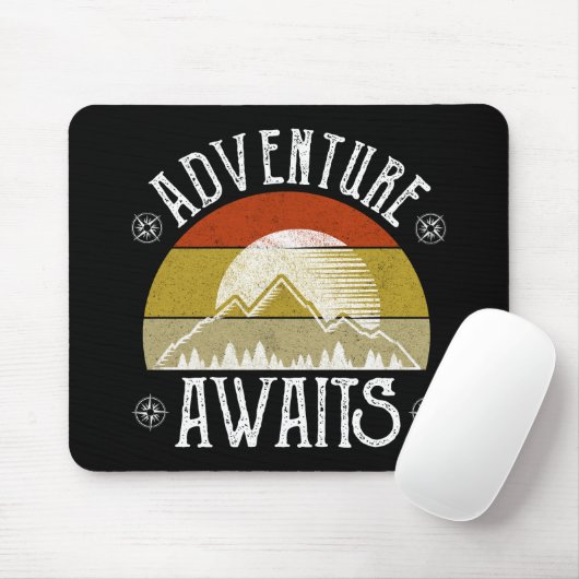 Awages voor avontuur muismat (Met muis)