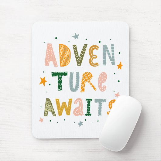 Awages voor avontuur muismat (Met muis)