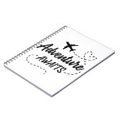 Awages voor avontuur notitieboek (Linkerzijde)