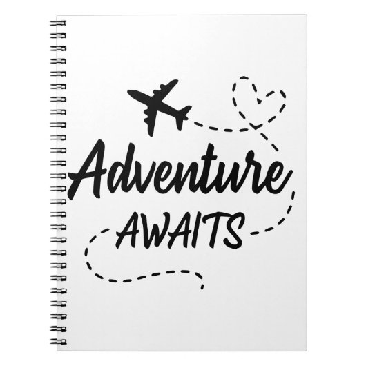 Awages voor avontuur notitieboek (Voorkant)