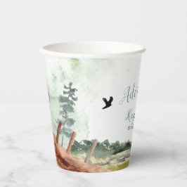 Awages voor avontuur papieren bekers