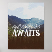Awages voor avontuur poster (Voorkant)