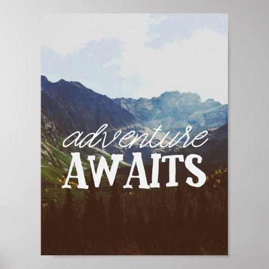 Awages voor avontuur poster (Voorkant)