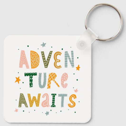 Awages voor avontuur sleutelhanger (Achterkant)