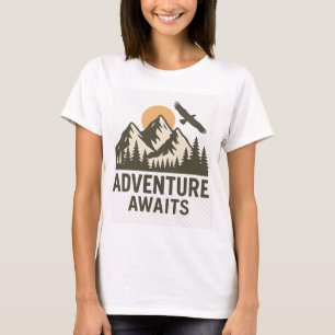 Awages voor avontuur t-shirt