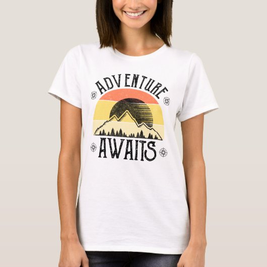 Awages voor avontuur t-shirt (Voorkant)