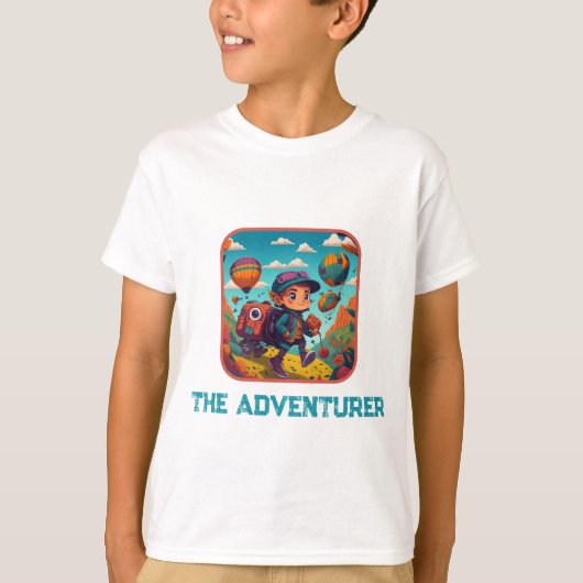 Awages voor avontuur t-shirt (Voorkant)