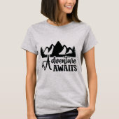 Awages voor avontuur t-shirt (Voorkant)