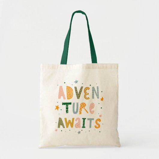 Awages voor avontuur tote bag (Voorkant)