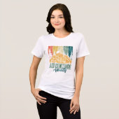 Awages voor avontuur Tri-Blend shirt (Voorkant volledig)