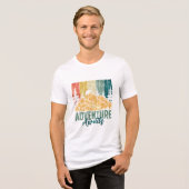 Awages voor avontuur Tri-Blend shirt (Voorkant volledig)