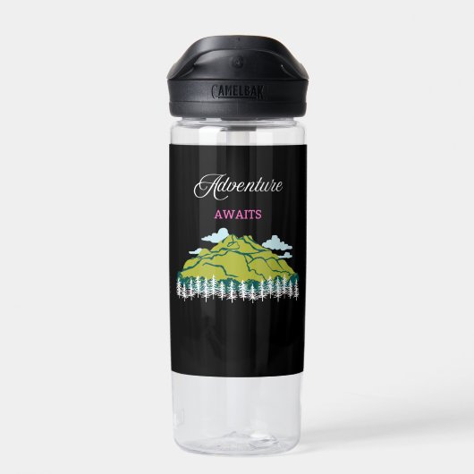 Awages voor avontuur waterfles (Achterkant)