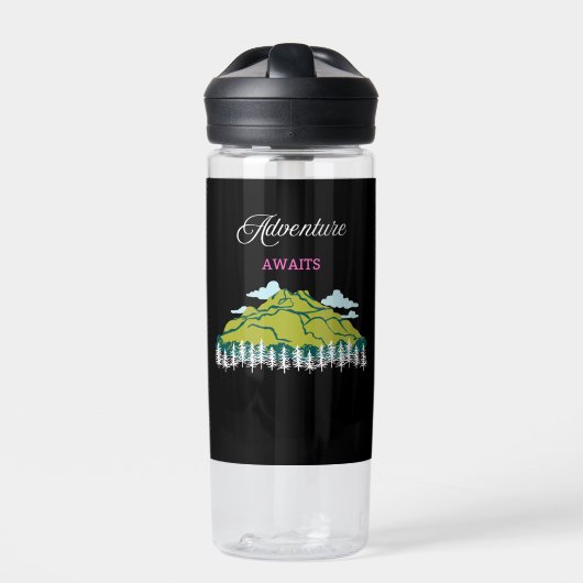 Awages voor avontuur waterfles (Voorkant)