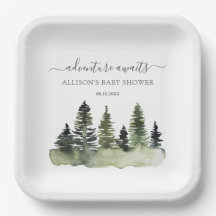 Awaits Woodland Baby shower