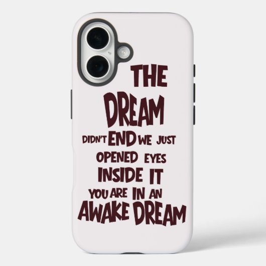 Awake Dream phone case (Achterkant)