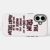 Awake Dream phone case (Achterkant (horizontaal))