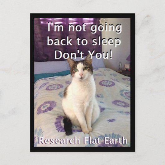 Awake Layla Briefkaart (Voorkant)