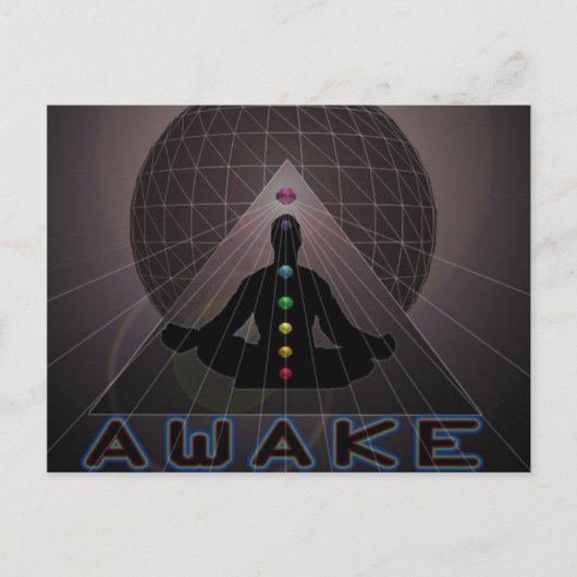 AWAKE LOGO BRIEFKAART (Voorkant)