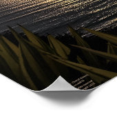 Awake O Morning Psalm 5:3 Sunrise Matte Poster (Hoek)