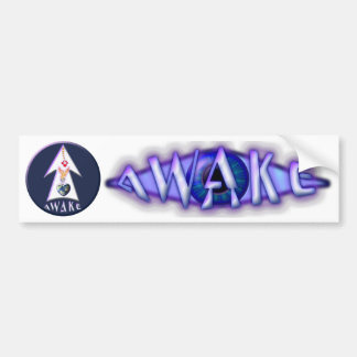 AWAKE Stickers 5 transparant (voor auto enz.)
