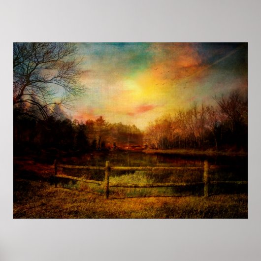 Awaken Spring in Lake Superior Poster (Voorkant)