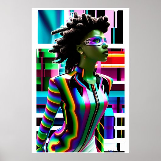 Awakened Hero Poster (Voorkant)