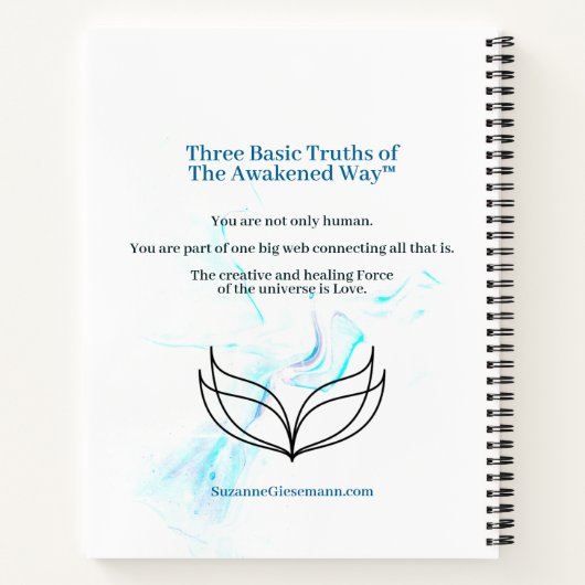 Awakened Way Cruise je bent zo erg geliefd spiraal Notitieboek (Achterkant)